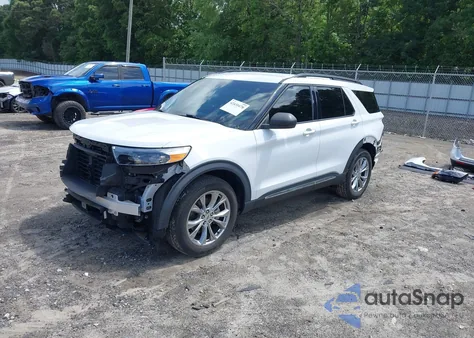 2021 Ford Explorer Xlt z USA, uszkodzony, nr VIN 1FMSK8DH2MGB20487